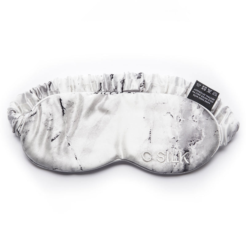 Eye Mask 19mm (White Marble)