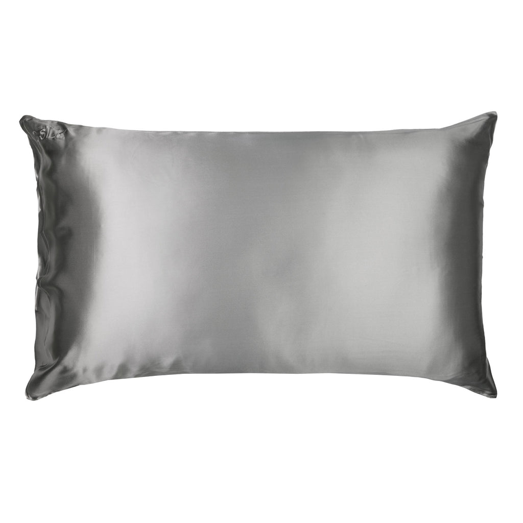 Silk Pillowcase 19mm (Silver) Silk Pillowcase 19mm (Silver)