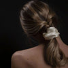 Scrunchies Ponytail Band (White)