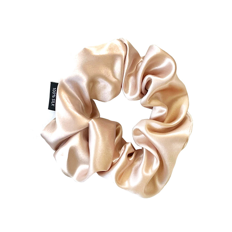 Scrunchies Ponytail Band (Beige)